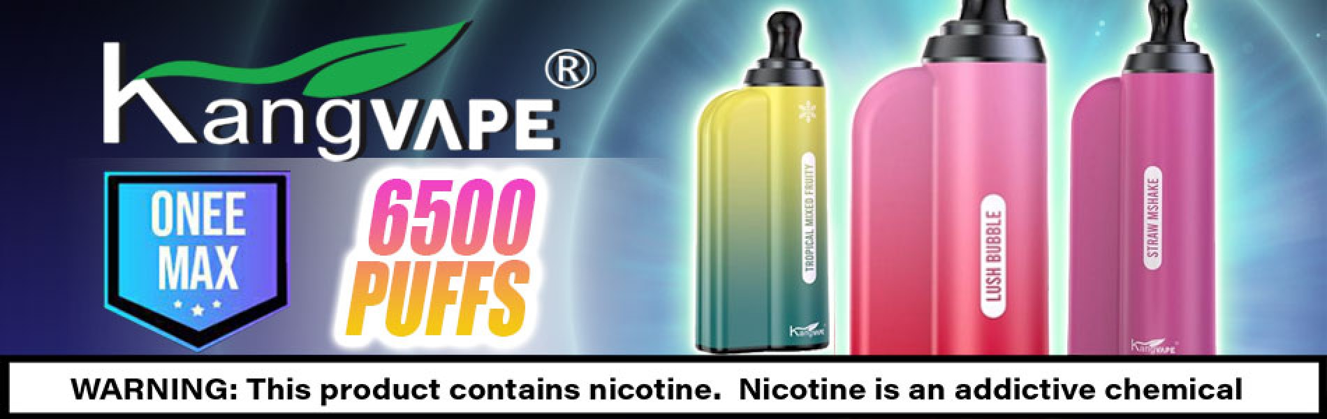 Kangvape Onee Max - Now Featuring 6500 Puffs per Device